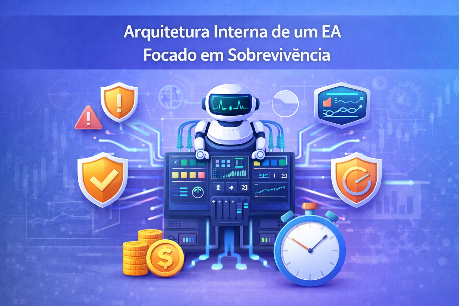 Arquitetura Interna de um EA Focado em Sobrevivência